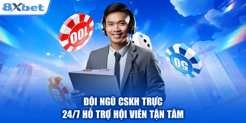 Đội ngũ CSKH trực 24/7 hỗ trợ hội viên tận tâm